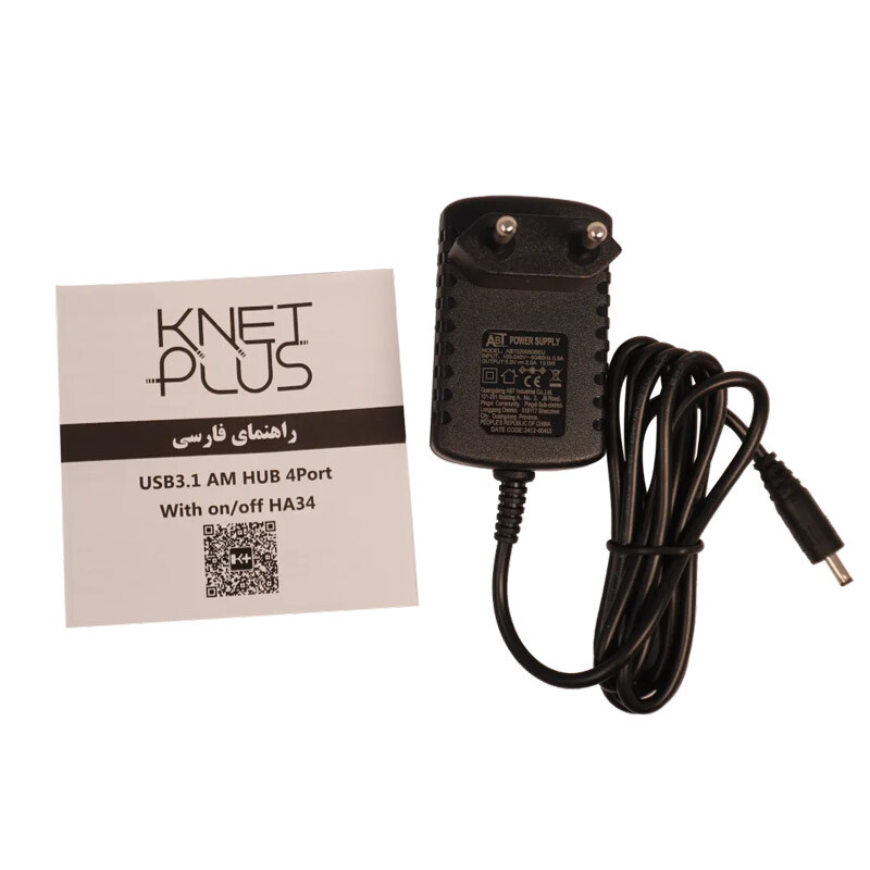هاب 4 پورت USB 3.1 کی نت پلاس KP-HA34