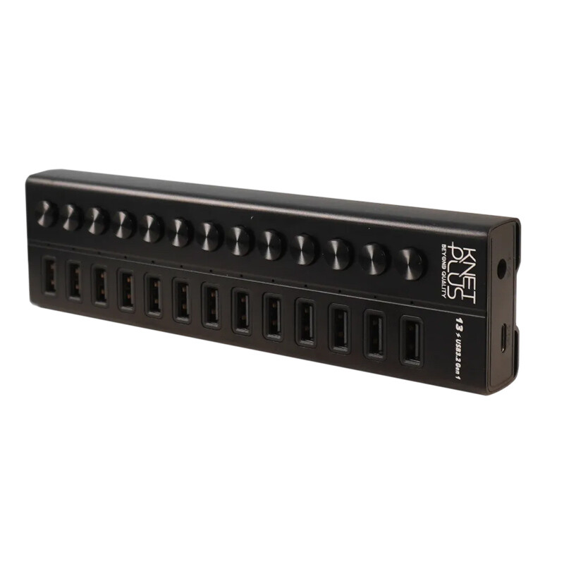 هاب 13 پورت USB کی نت پلاس KP-HA113