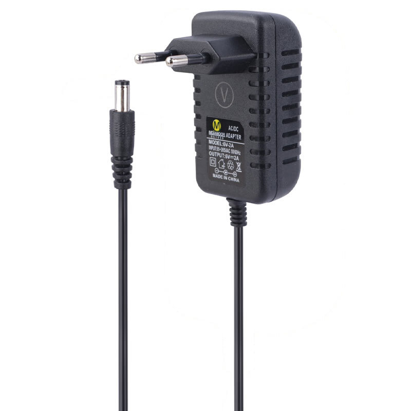 آداپتور برق Mdianoor JK-0620 6V 2A فیش درشت