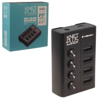 هاب 4 پورت USB کی نت پلاس KP-HA14
