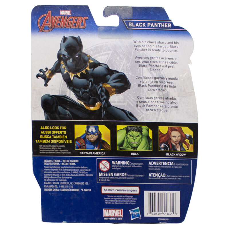 اکشن فیگور Hasbro طرح Black Panter کد 01