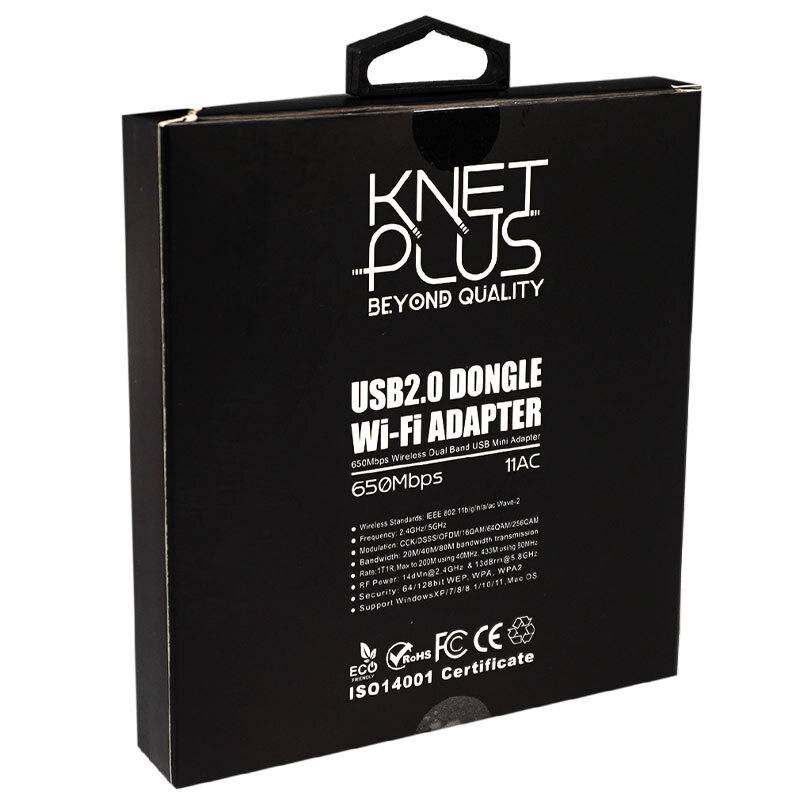 کارت شبکه بی سیم Knet plus KP-W650 650Mbps