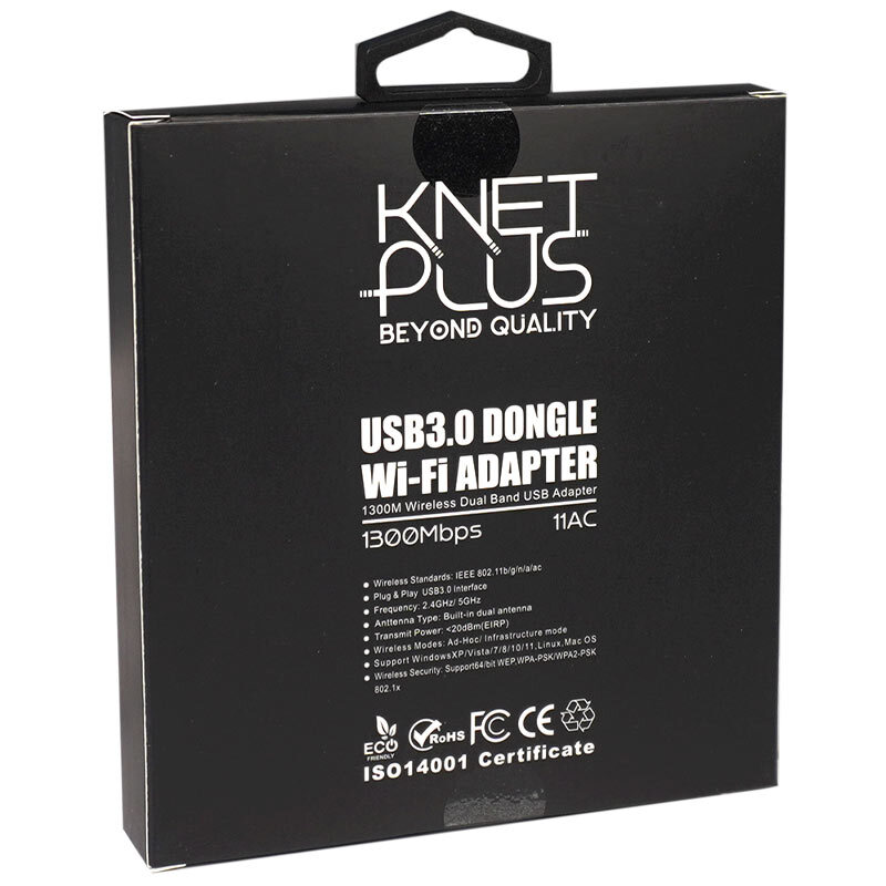کارت شبکه بی سیم Knet plus KP-W1300 1300Mbps