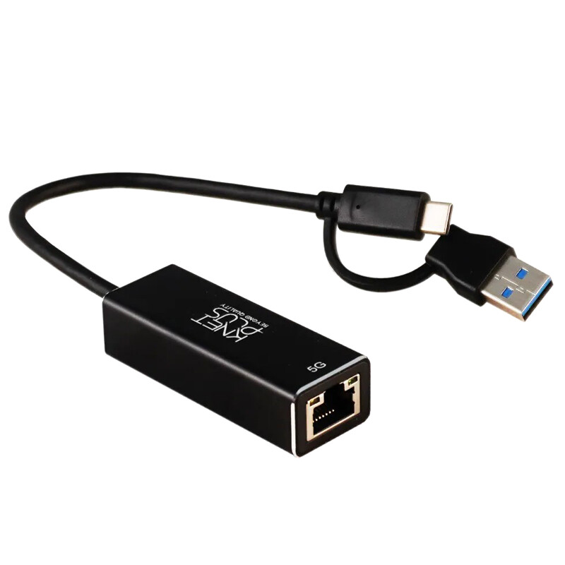 تبدیل Type-C /USB3.0 به LAN کی نت پلاس KP-LA05