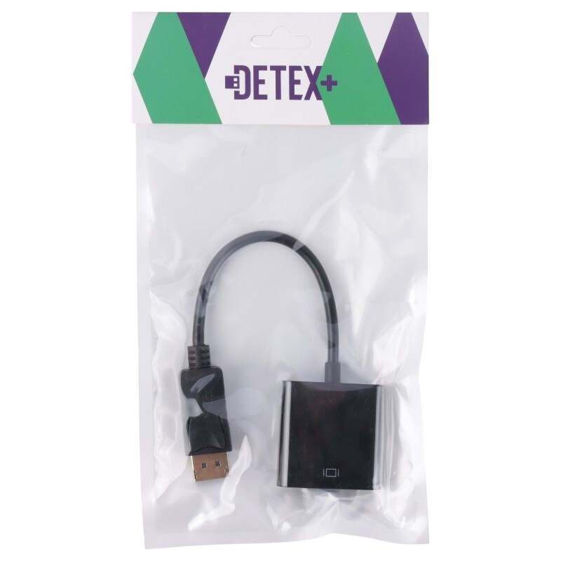 تبدیل Display به VGA دیتکس پلاس +Detex