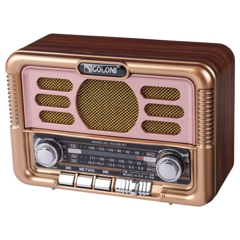 رادیو اسپیکر بلوتوثی گولون RX-BT6061s