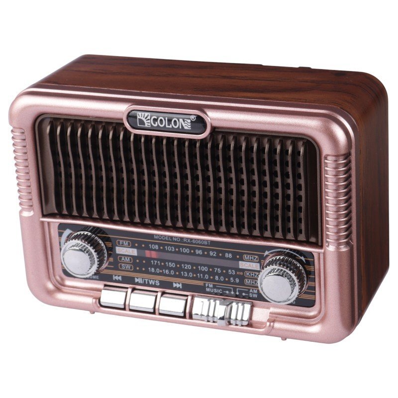 رادیو اسپیکر بلوتوثی گولون RX-6060BT