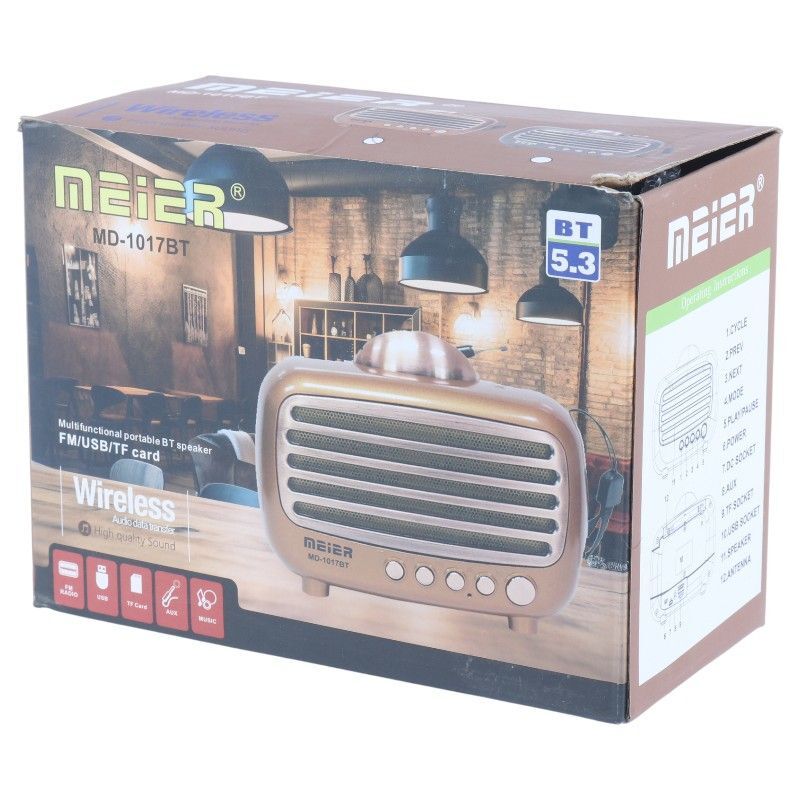 رادیو اسپیکر بلوتوثی مییر MD-1017BT