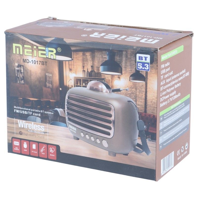 رادیو اسپیکر بلوتوثی مییر MD-1017BT