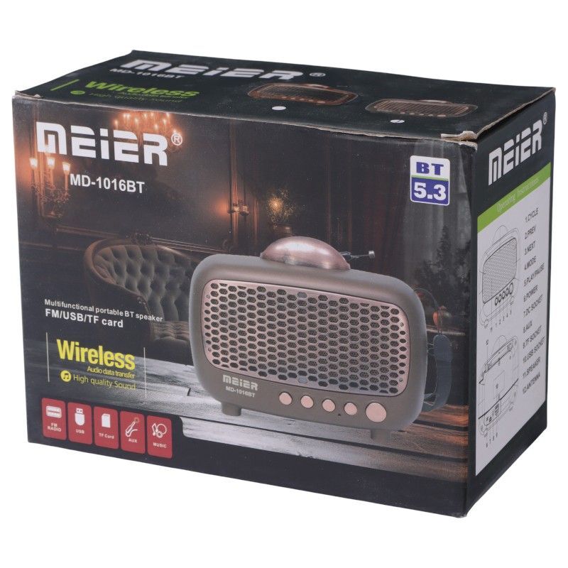 رادیو اسپیکر بلوتوثی مییر MD-1016BT