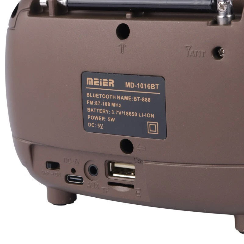 رادیو اسپیکر بلوتوثی مییر MD-1016BT