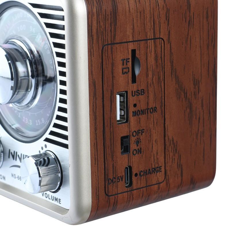 رادیو اسپیکر بلوتوثی ان ان اس NS-6676BT