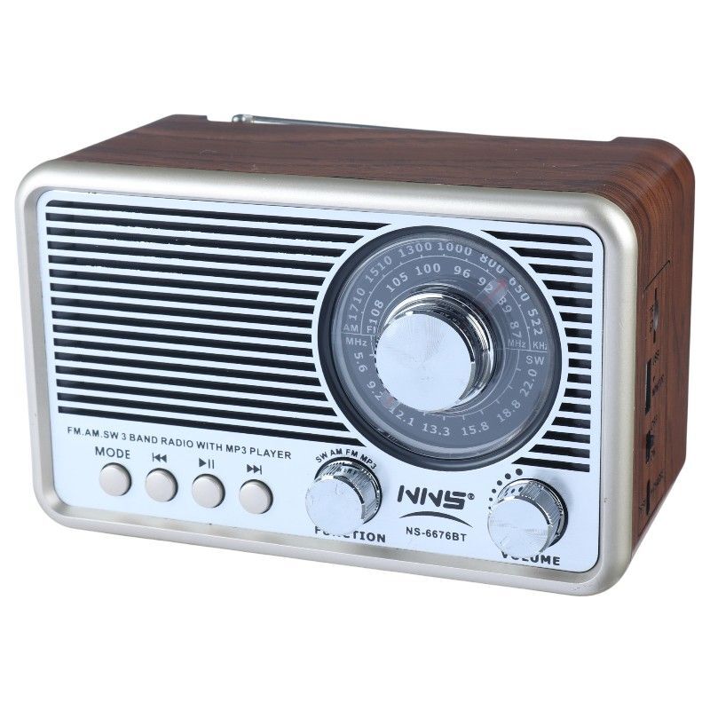 رادیو اسپیکر بلوتوثی ان ان اس NS-6676BT