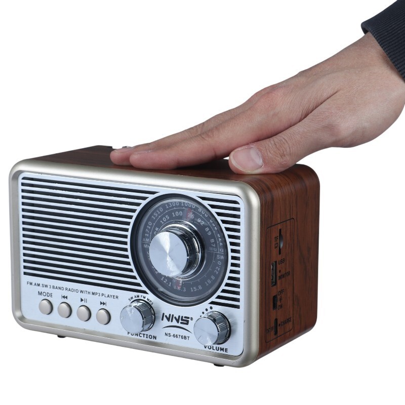 رادیو اسپیکر بلوتوثی ان ان اس NS-6676BT