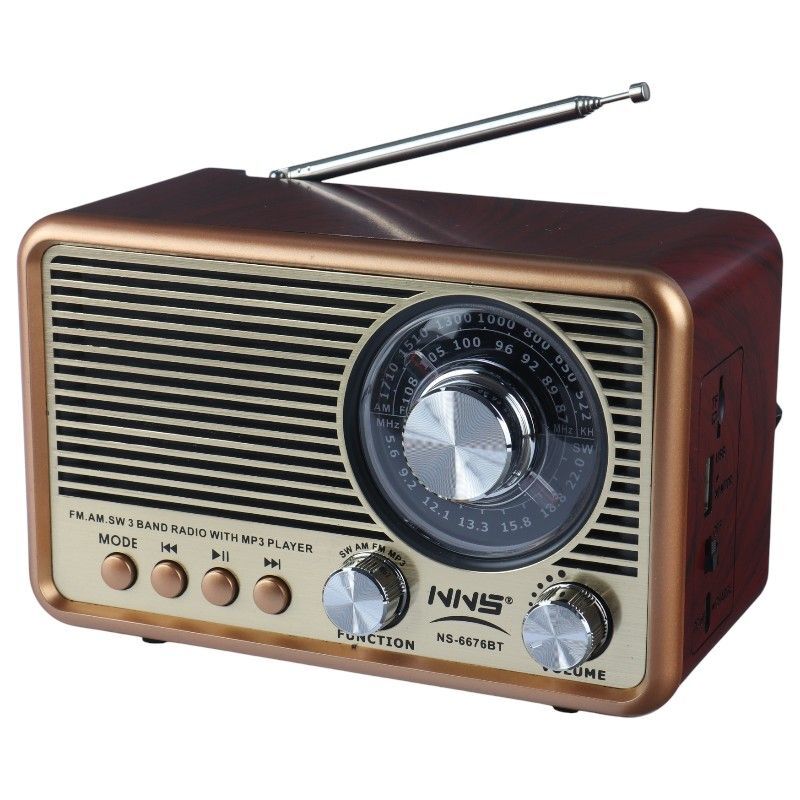 رادیو اسپیکر بلوتوثی ان ان اس NS-6676BT