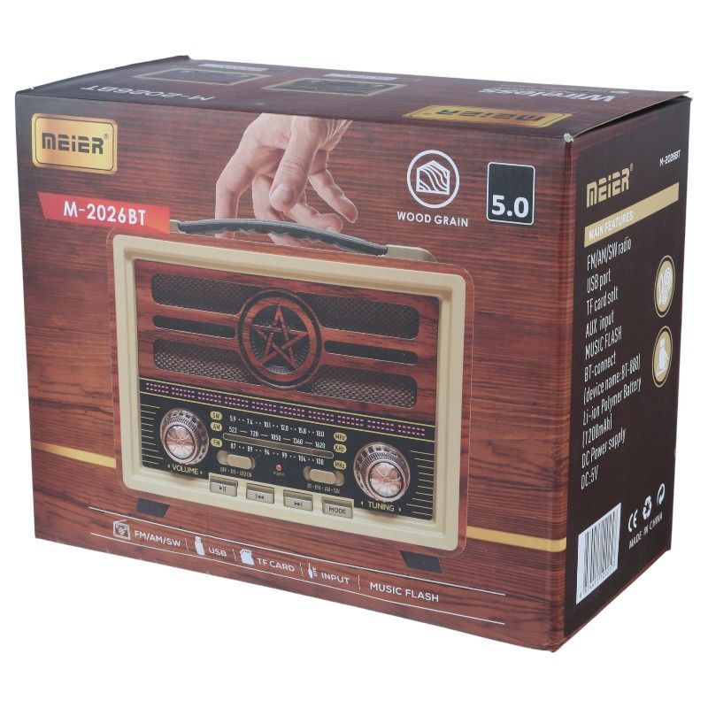 رادیو اسپیکر بلوتوثی مییر M-2026BT