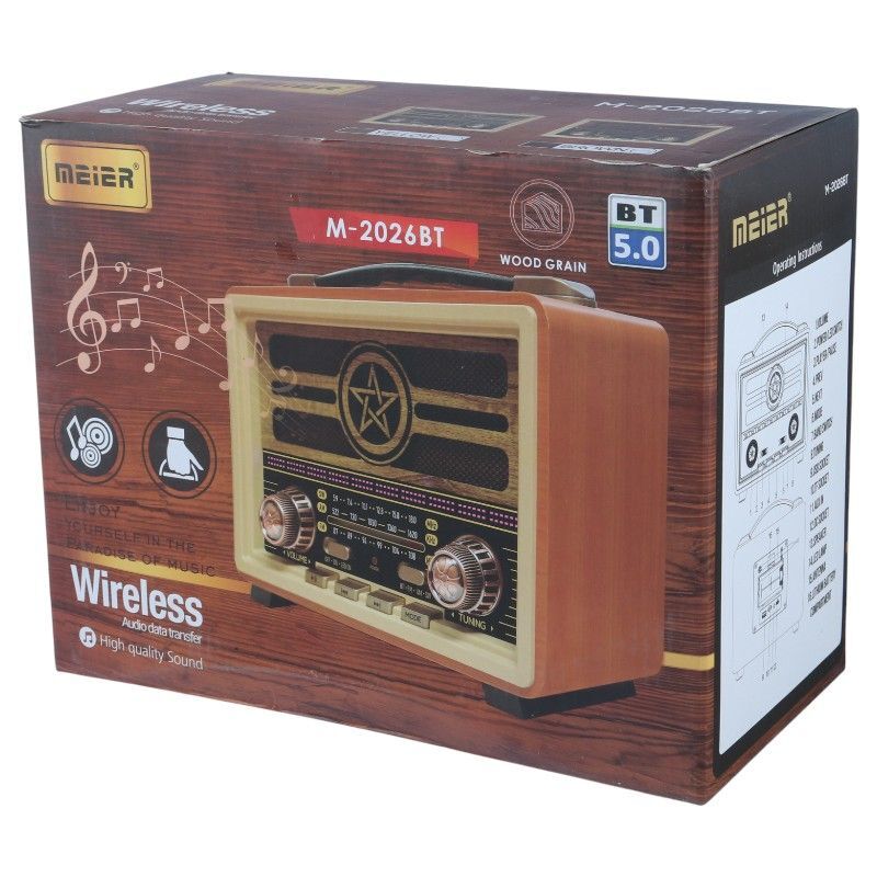 رادیو اسپیکر بلوتوثی مییر M-2026BT