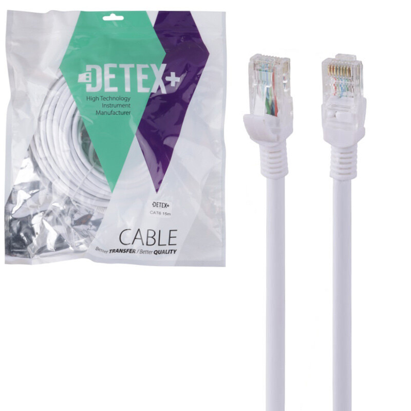 کابل شبکه Cat6 دیتکس پلاس طول 15 متر
