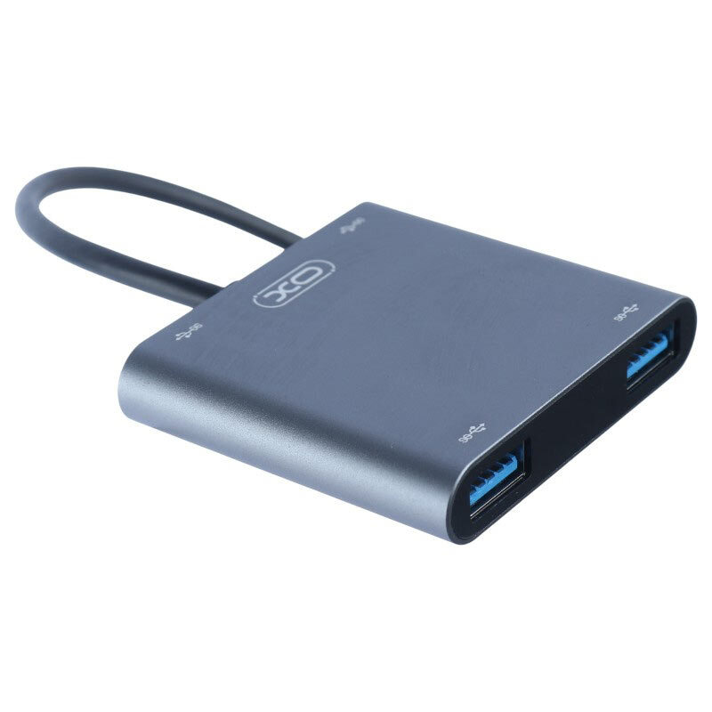 هاب 4 پورت Type-C ایکس او XO-HUB012B