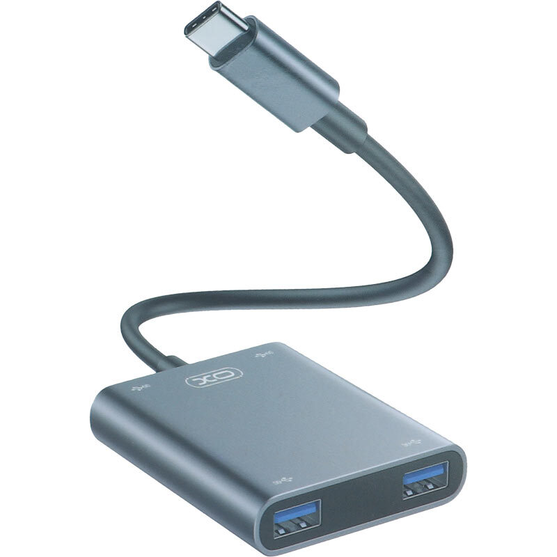 هاب 4 پورت Type-C ایکس او XO-HUB012B