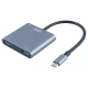 هاب 4 پورت Type-C ایکس او XO-HUB012B
