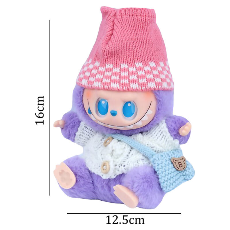 عروسک پولیشی لبوبو کلاه دار کد 176