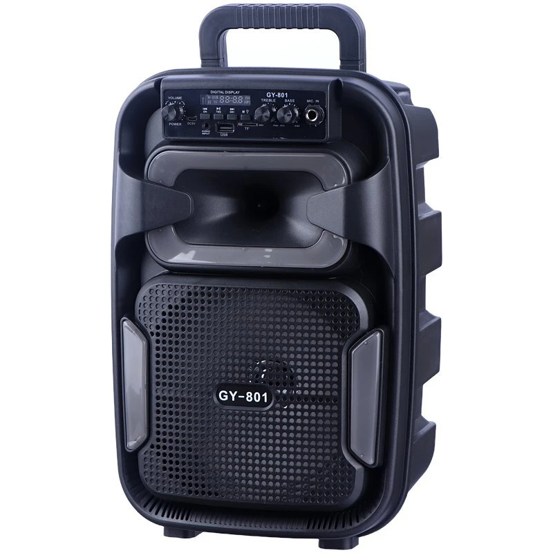 اسپیکر بلوتوثی GY-801 + میکروفون و ریموت کنترل