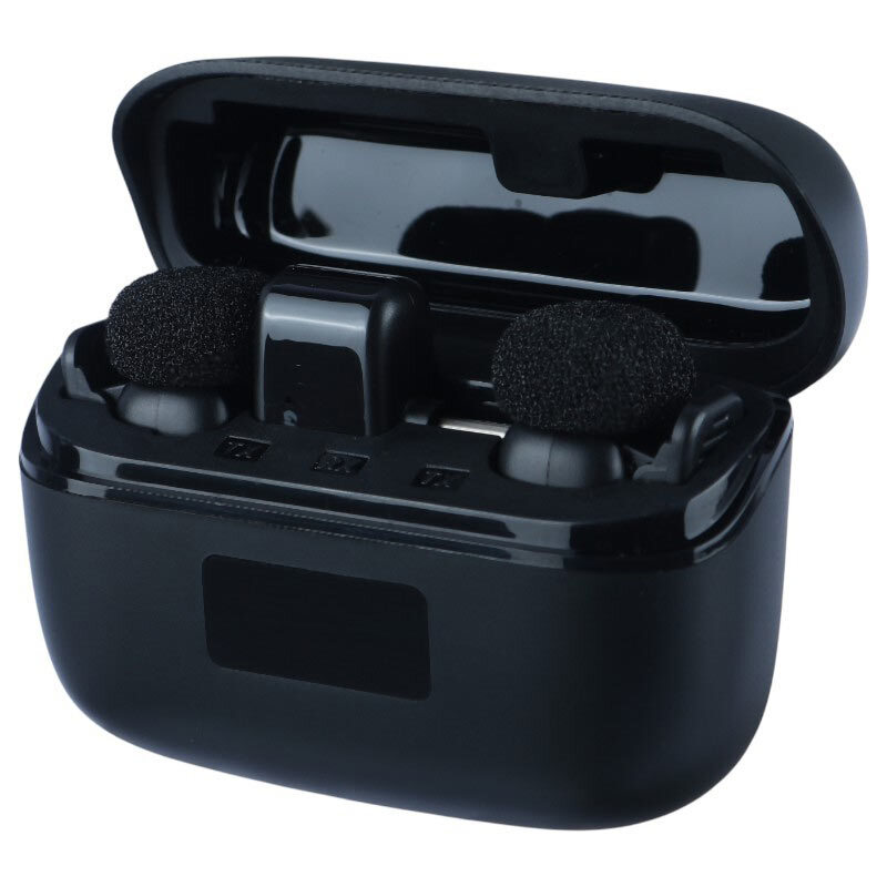 میکروفون یقه ای بی سیم Green Lion GL-MIC7 + تبدیل Type-C To Lightning