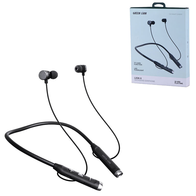 هندزفری بلوتوثی گردنی گرین لاین LION X GL-NB10