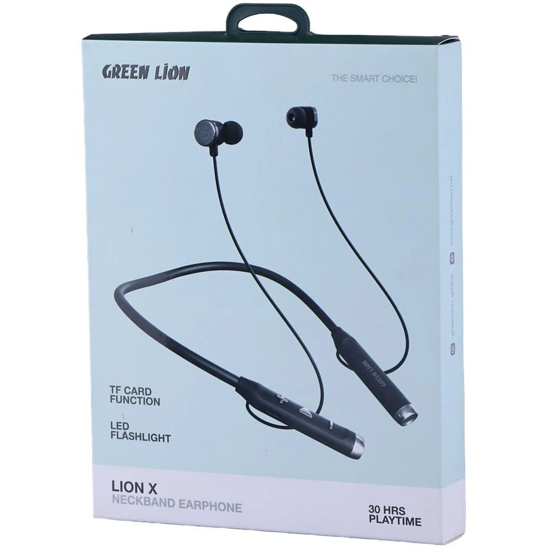 هندزفری بلوتوثی گردنی گرین لاین LION X GL-NB10