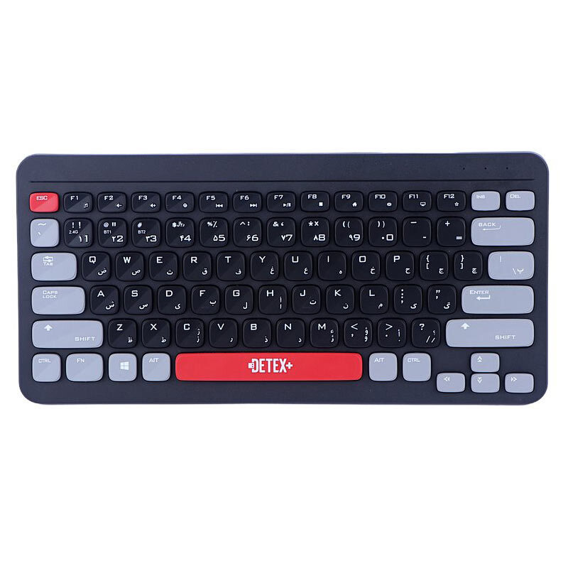 کیبورد و موس بی سیم دیتکس پلاس DK 704