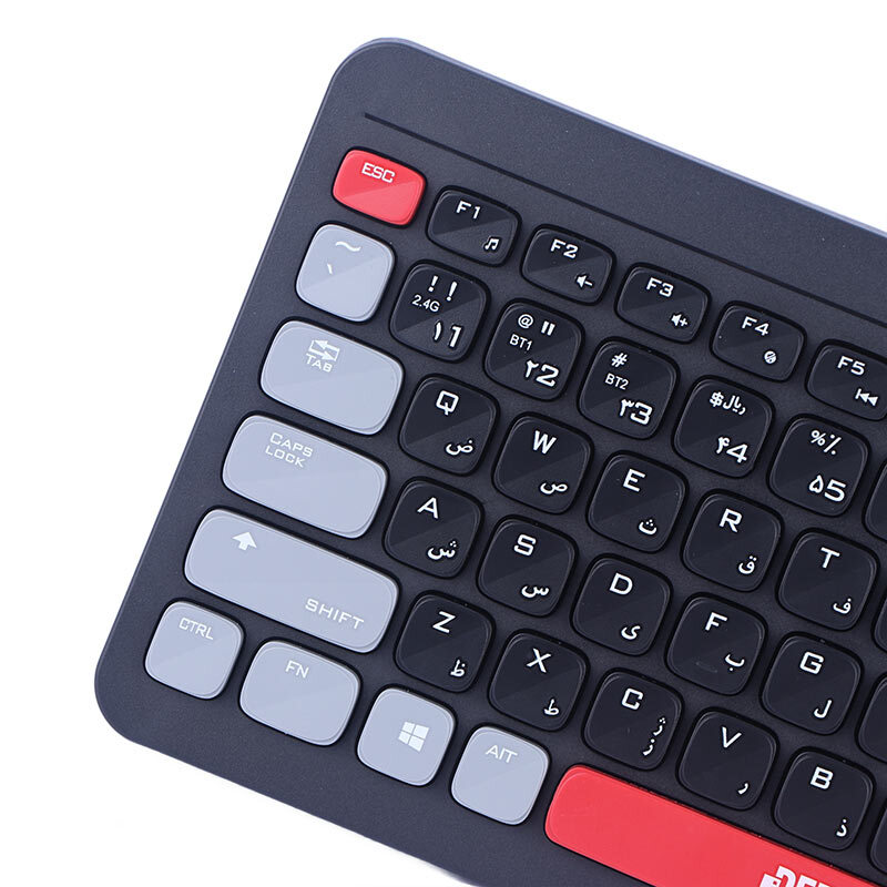 کیبورد و موس بی سیم دیتکس پلاس DK 704