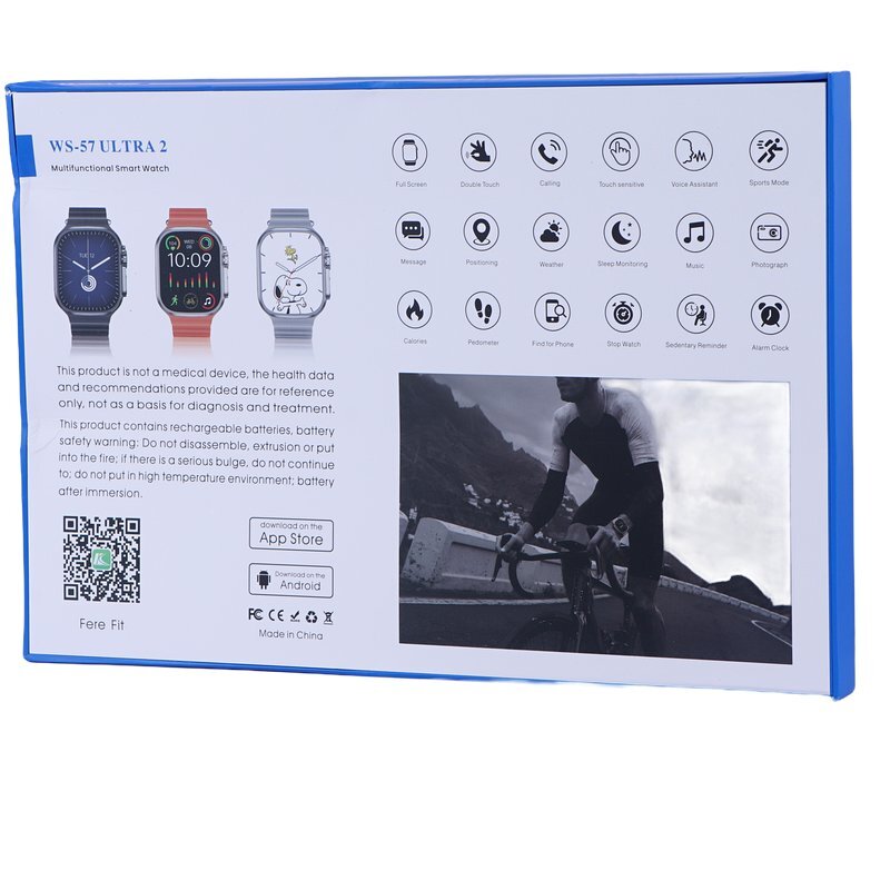 ساعت هوشمند ویسمی WS-57 ULTRA2