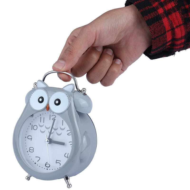 ساعت رومیزی زنگ دار طرح جغد کد B-546