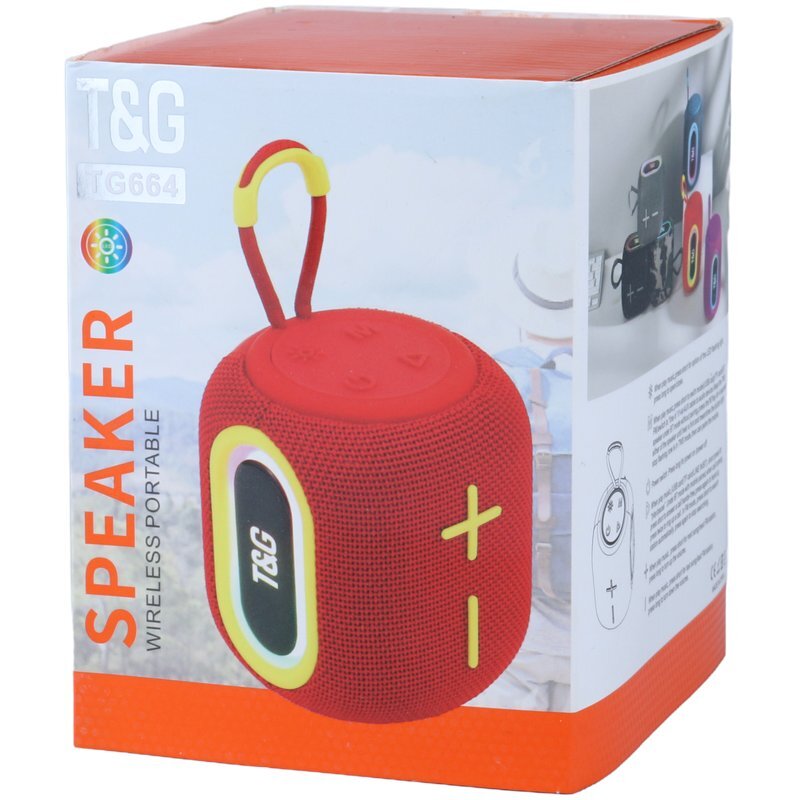 اسپیکر بلوتوثی تی اند جی TG664