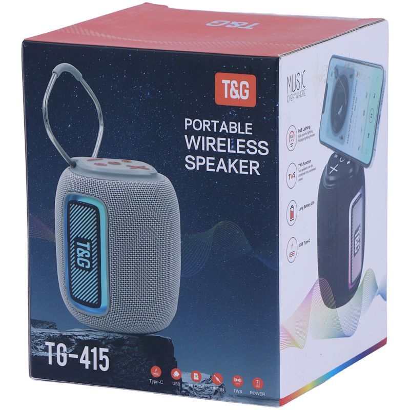 اسپیکر بلوتوثی تی اند جی TG415