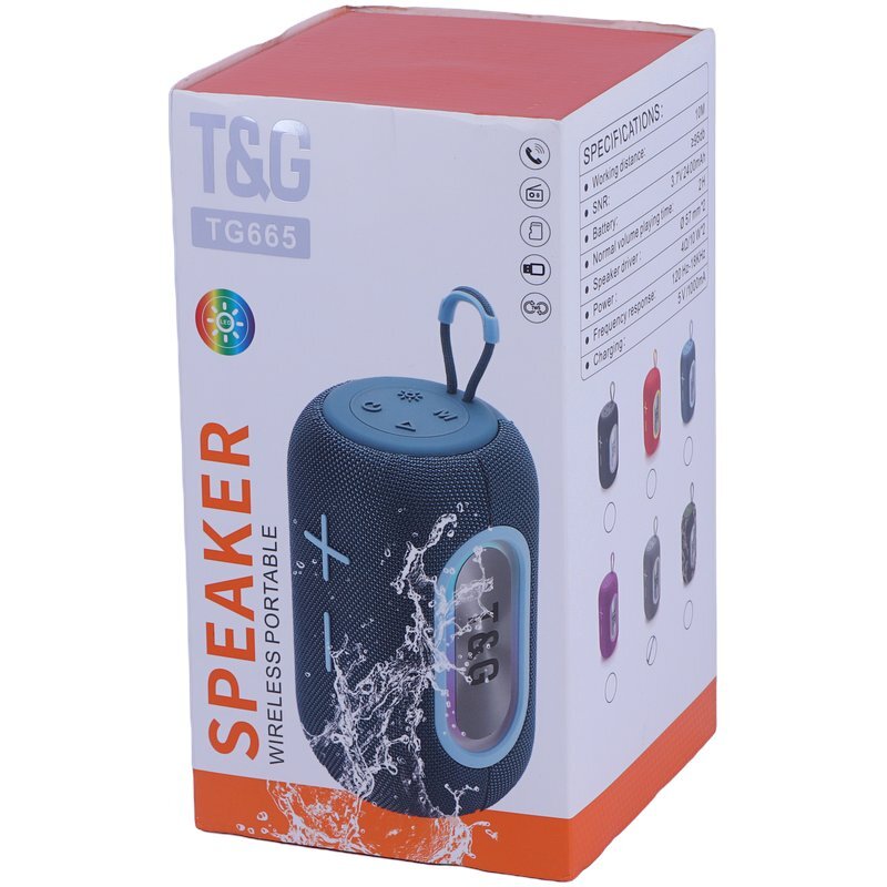 اسپیکر بلوتوثی تی اند جی TG665