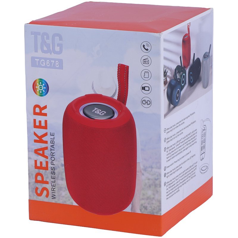 اسپیکر بلوتوثی تی اند جی TG678