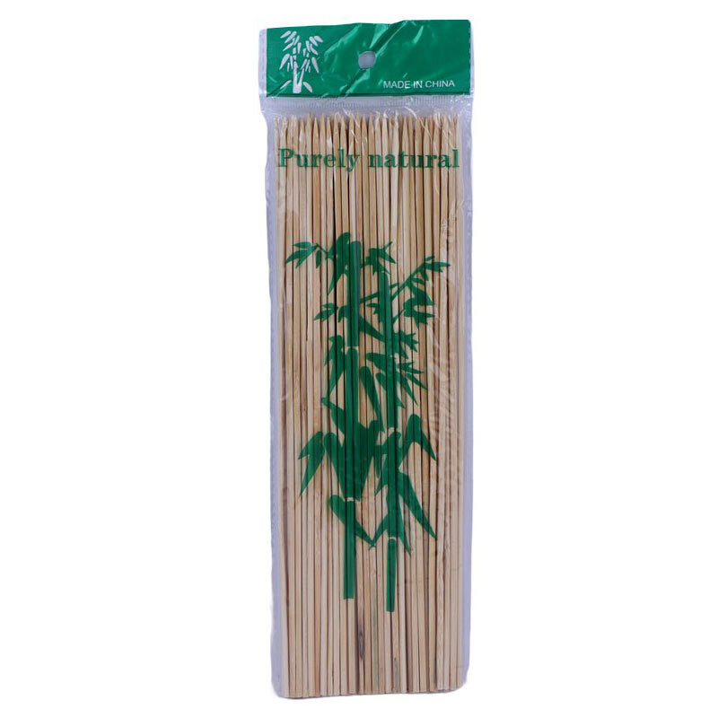سیخ چوبی بامبو 25 سانتی متر بسته 70 عددی