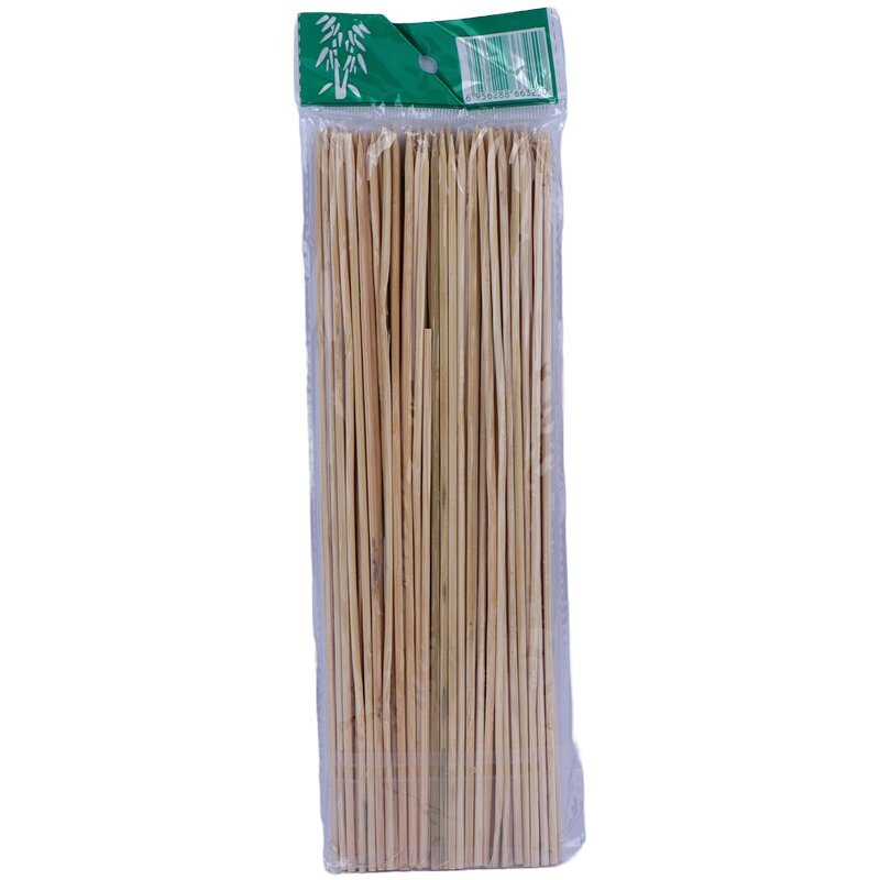 سیخ چوبی بامبو 25 سانتی متر بسته 70 عددی
