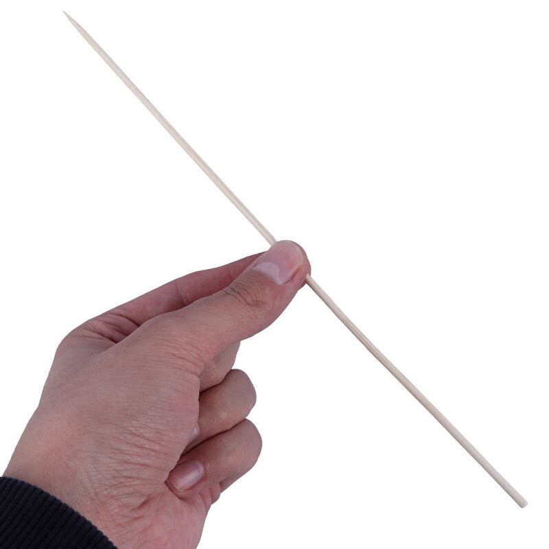 سیخ چوبی بامبو 25 سانتی متر بسته 70 عددی