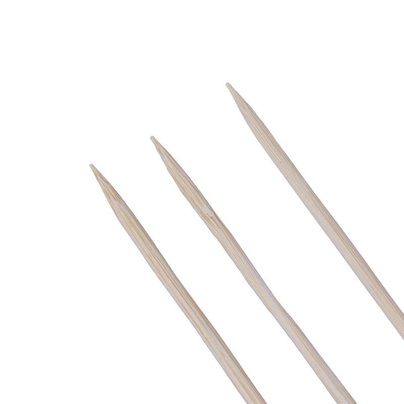 سیخ چوبی بامبو 25 سانتی متر بسته 70 عددی