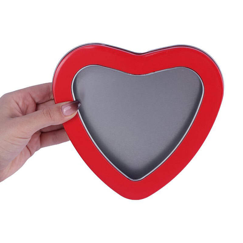 جعبه هدیه فلزی طرح قلبی