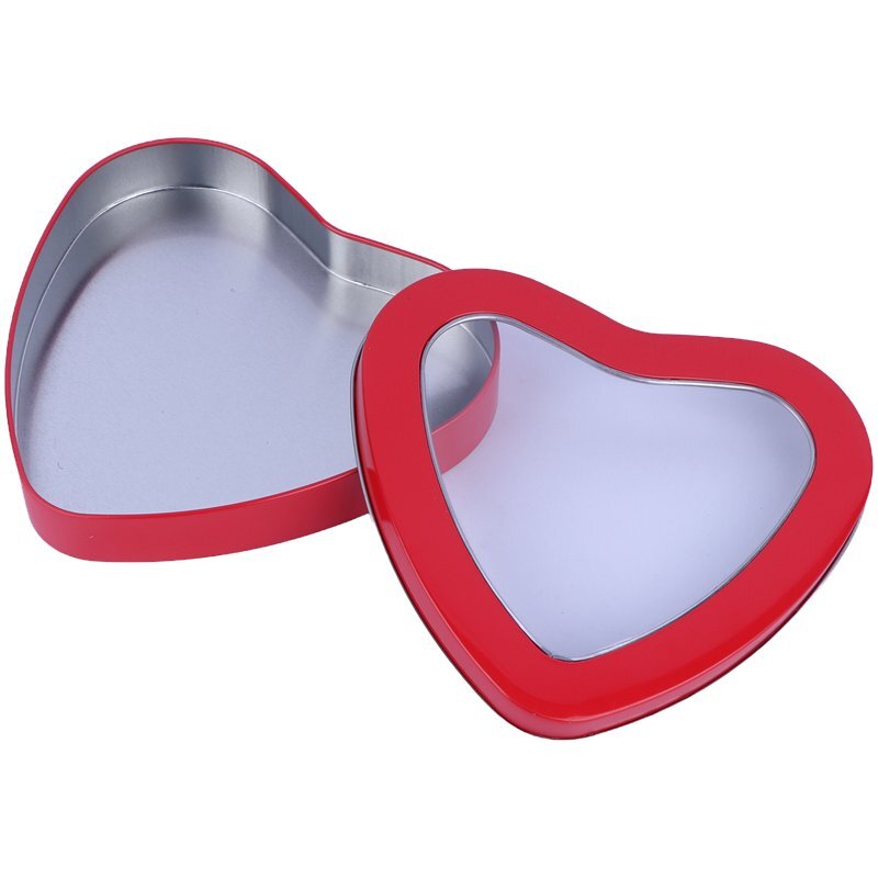 جعبه هدیه فلزی طرح قلبی