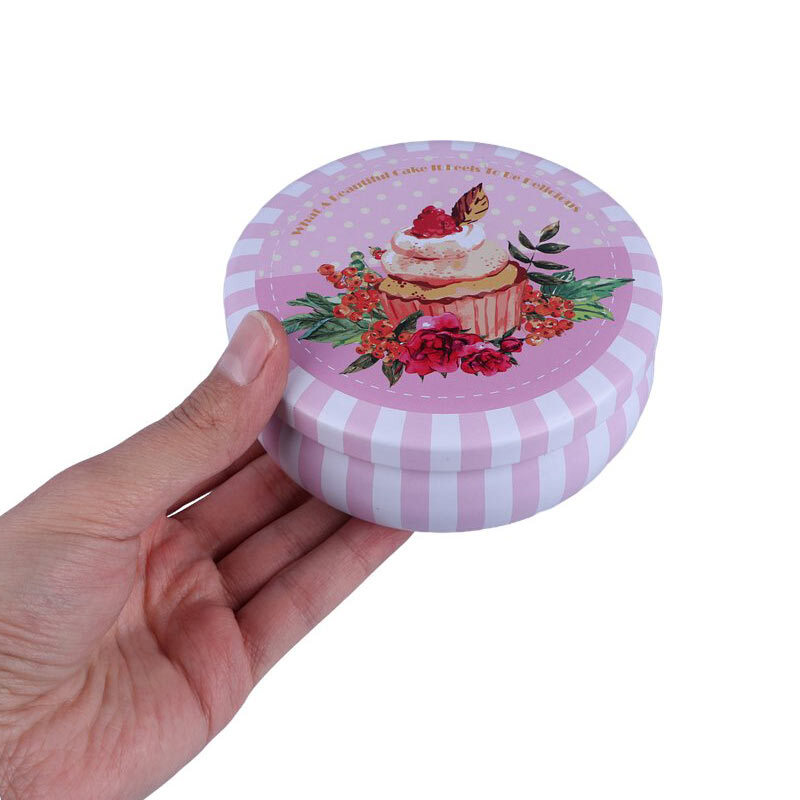 جعبه هدیه فلزی طرح عدسی