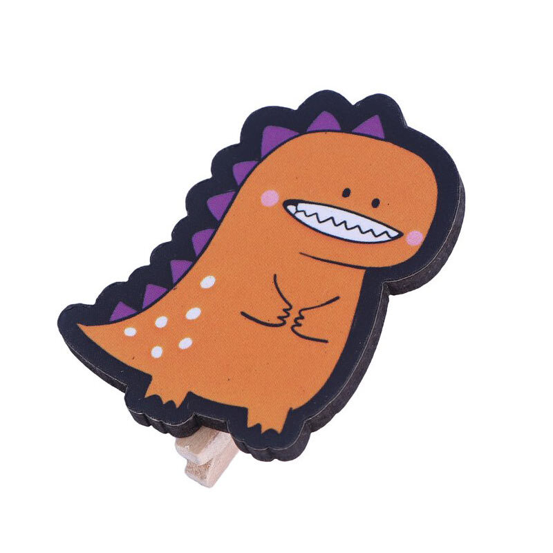 گیره چوبی طرح فانتزی Parsum بسته 6 عددی