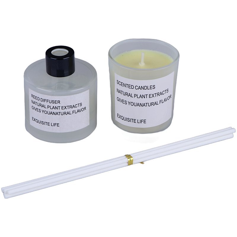 ست اسانس خوشبو کننده و شمع عطری