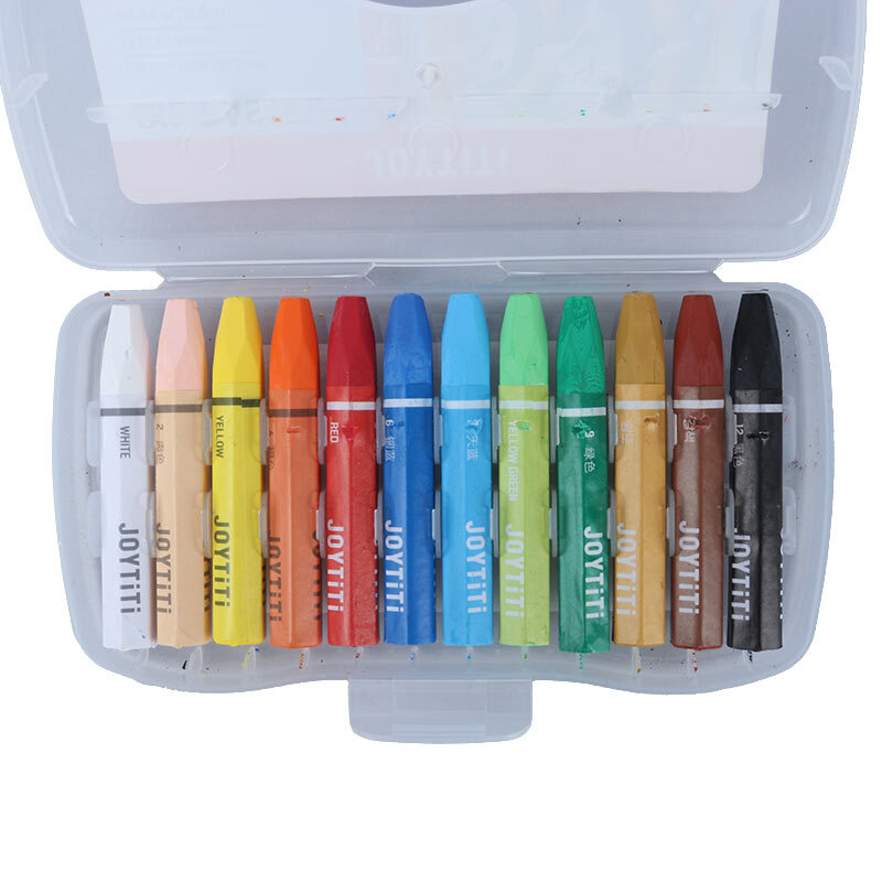 مداد شمعی 12 رنگ جوی تی تی Joytiti TI-P-12S