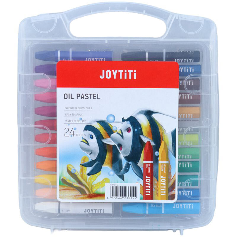 مداد شمعی 24 رنگ جوی تی تی Joytiti Joytiti TI-P-24S