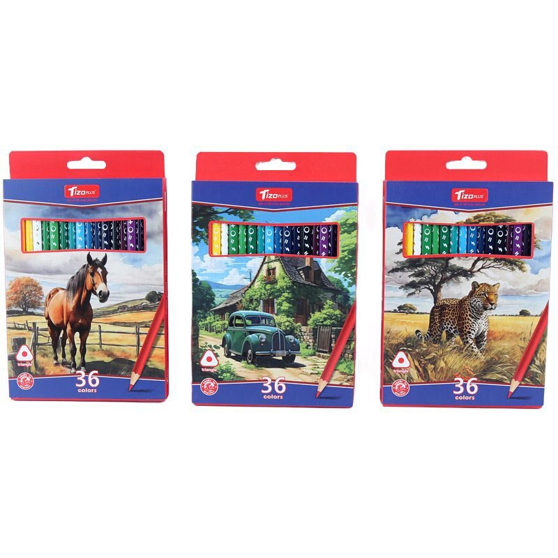 مداد رنگی 36 رنگ تیزو TCP-36